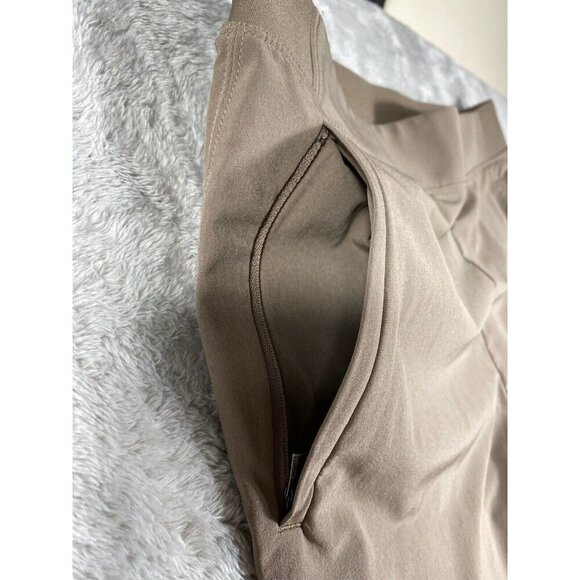 Athleta Ankle Pants Women's Size 12 Beige Pockets Joggers - Picture 7 of 14